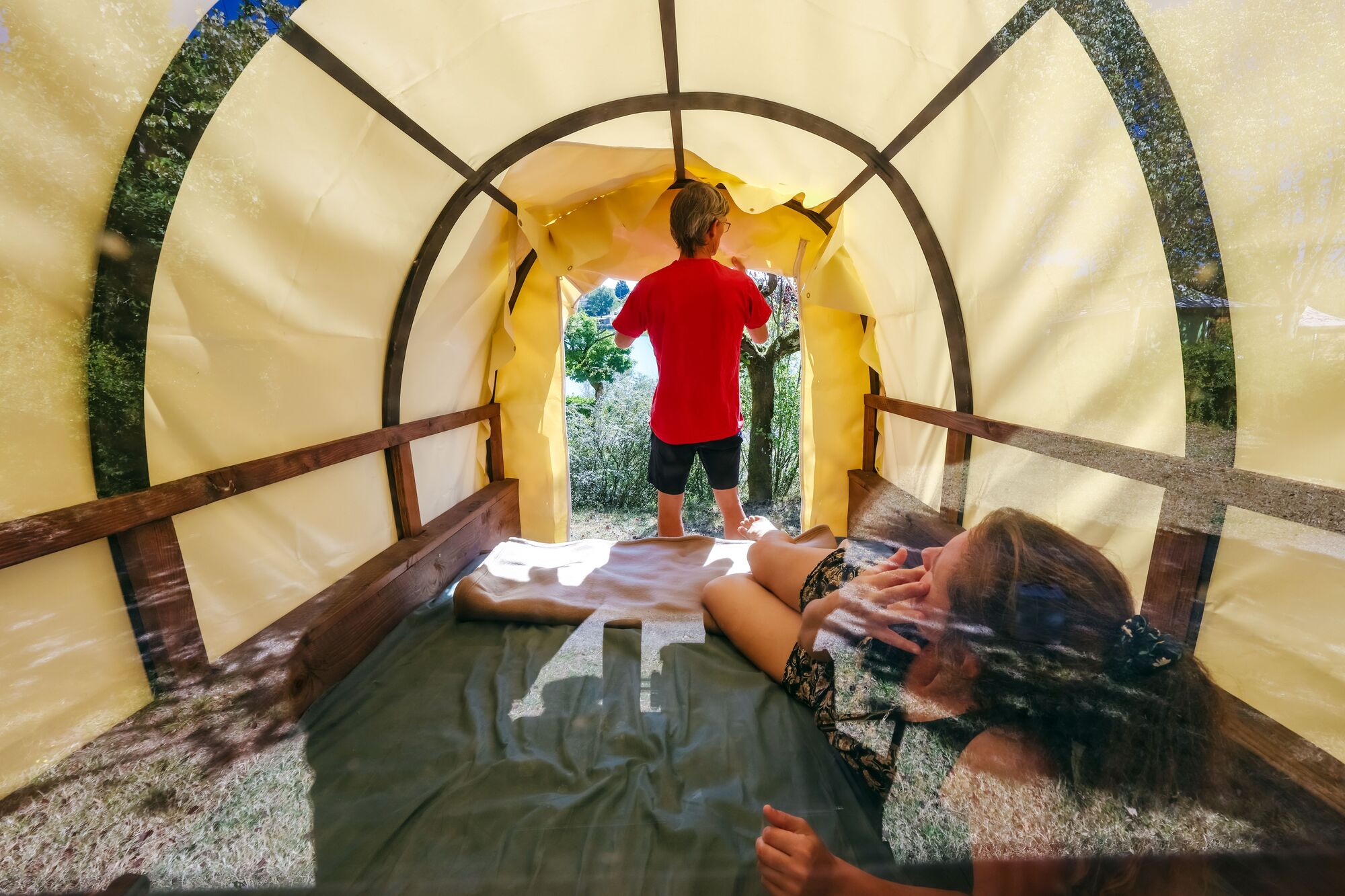 Tente prête à camper 4 pers