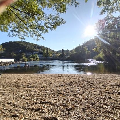 emplacement au Camping Le Valenty