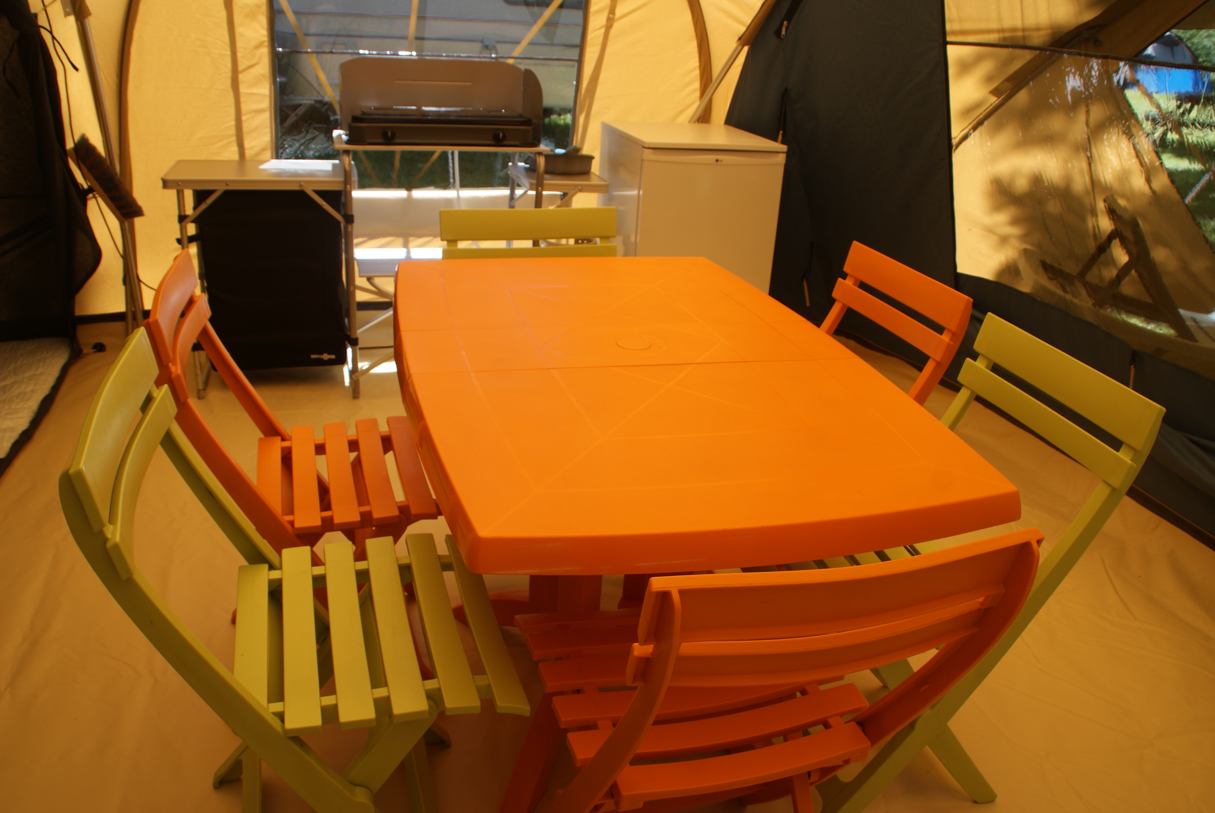 Tente de luxe Biscaya (2-5 personnes)