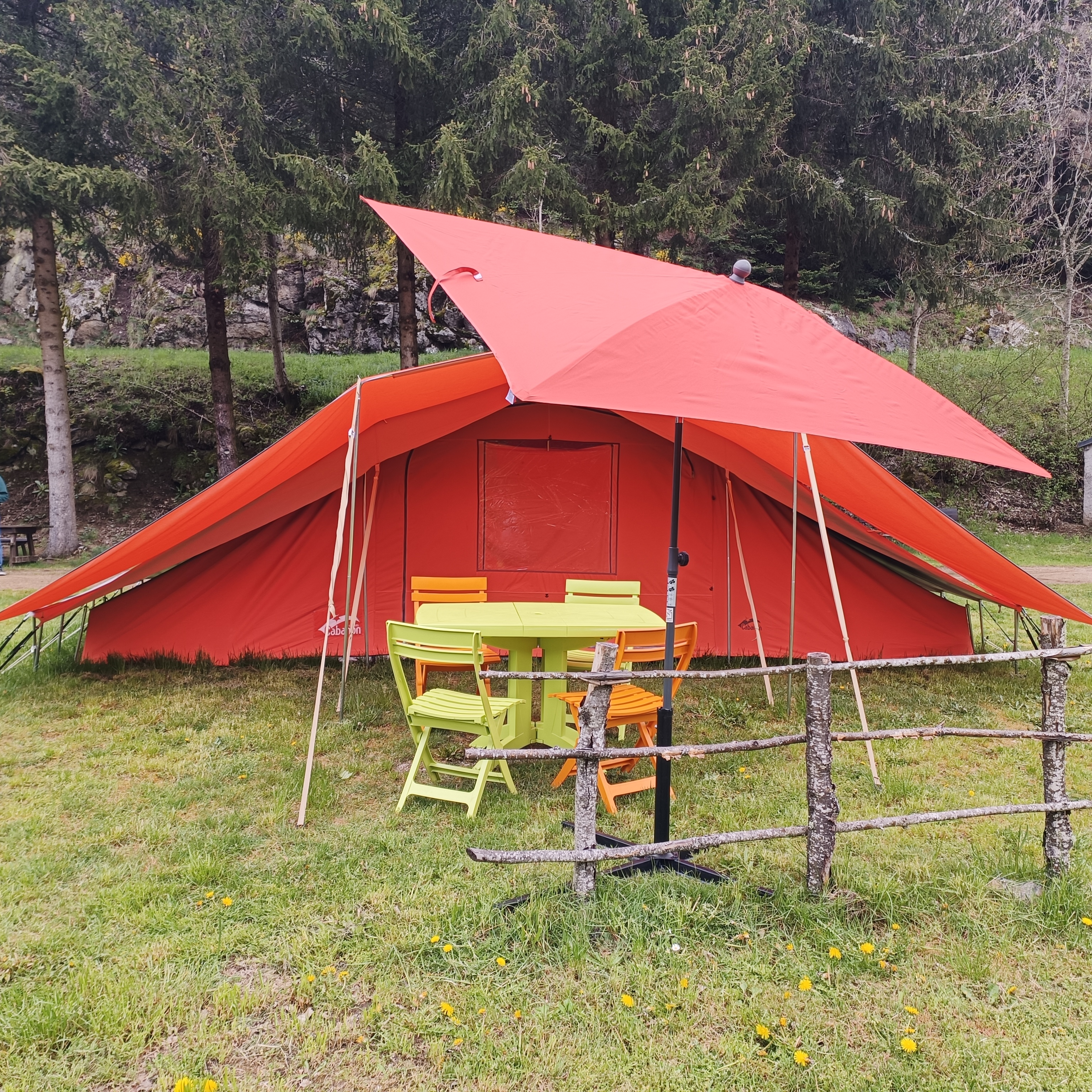 Tente de luxe  Bora Bora (2-4 personnes)