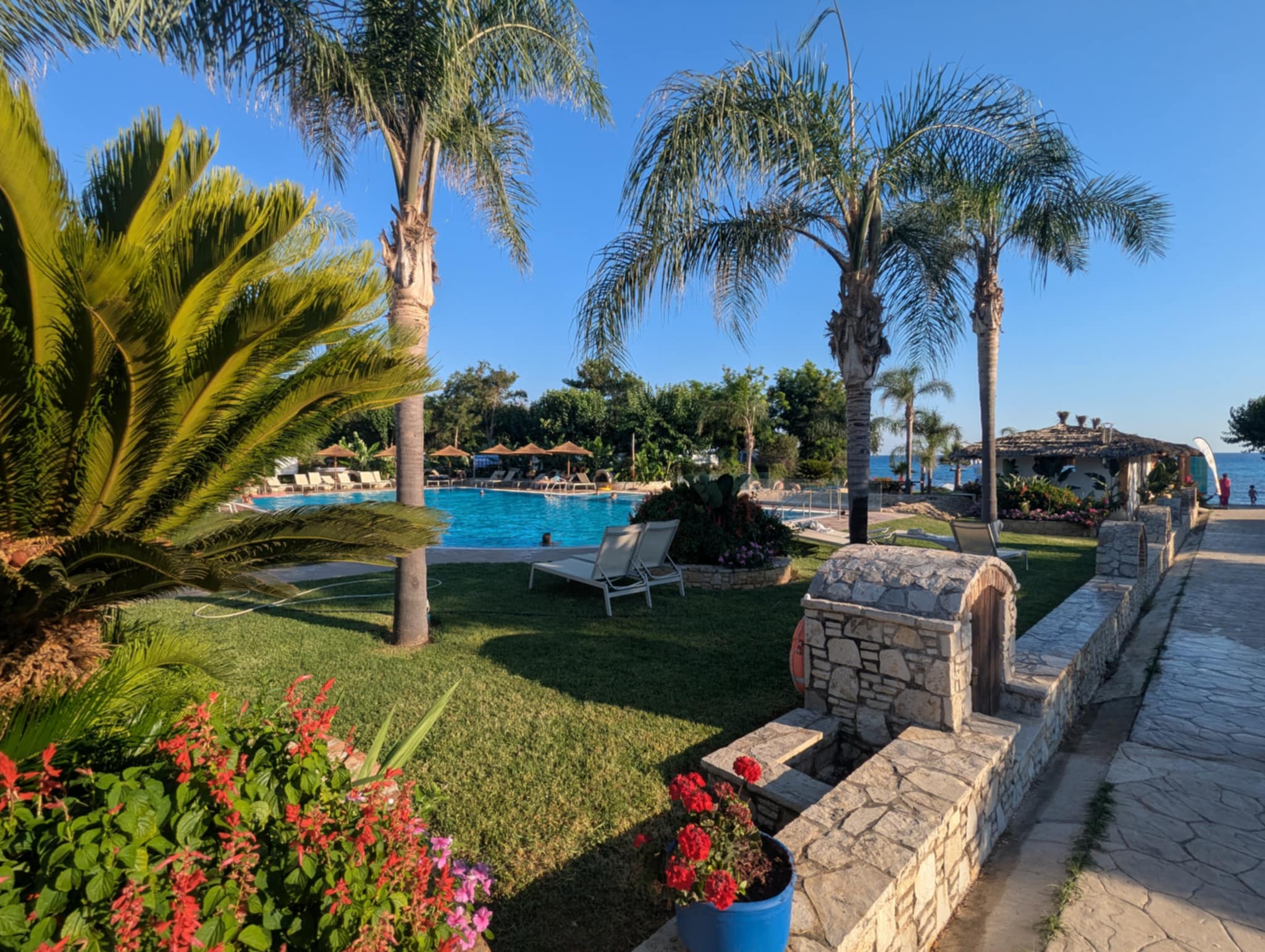 Emplacement de camping sans électricité à  Glífa en Grèce (electricité en supplément)