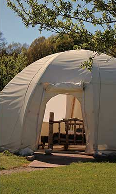 Dôme Amérindien- La ferme Aventure