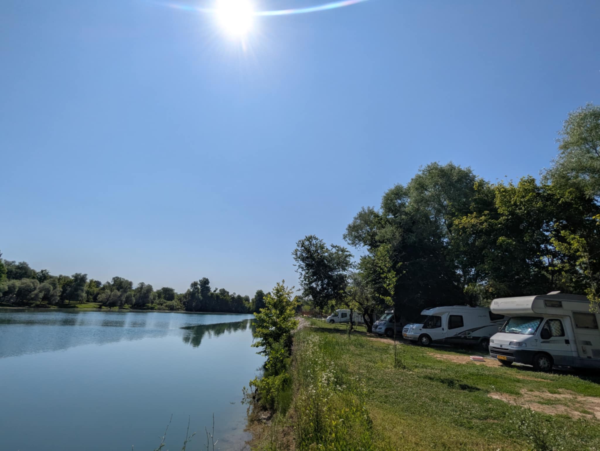 Emplacement de camping au Monténégro